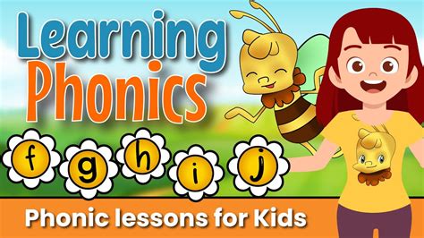 Learn Letters and Phonics FGHIJ .